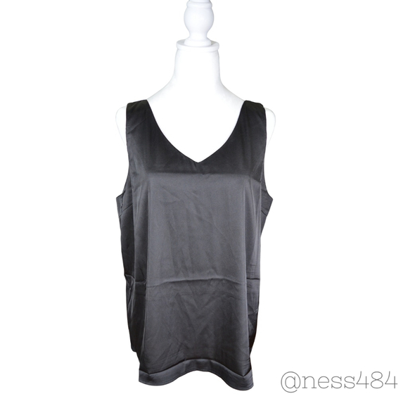 NWT Women's Zenana Tank Top Size L Black - Picture 2 of 4